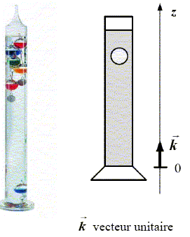 Le thermomètre de Galilée : concours Geipi 2011