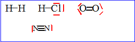 dihydrogène, chlorure d'hydrogène, dioxygène
